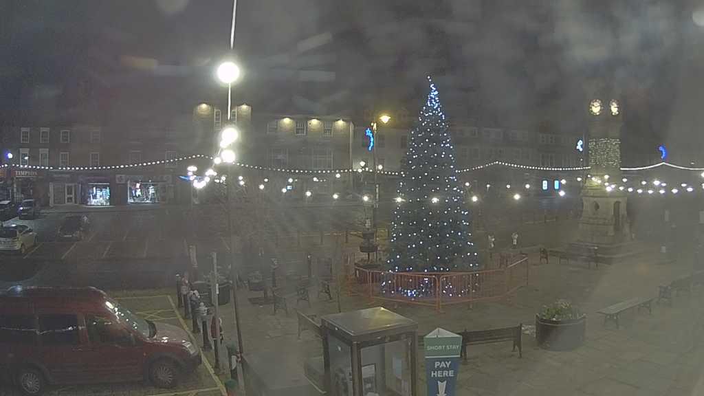 Thirsk webcam overlooking the Market Place