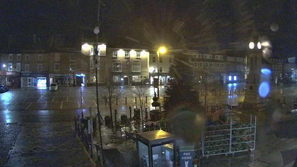 Thirsk webcam overlooking the Market Place