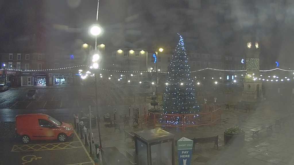 Thirsk webcam overlooking the Market Place