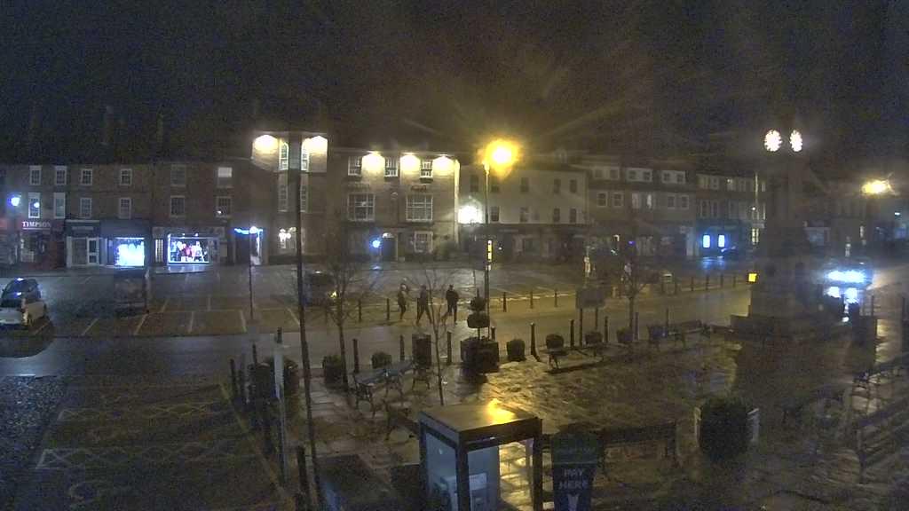 Thirsk webcam overlooking the Market Place