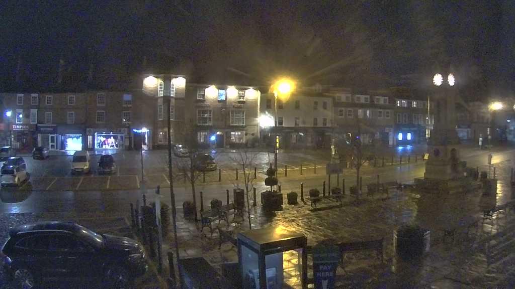 Thirsk webcam overlooking the Market Place