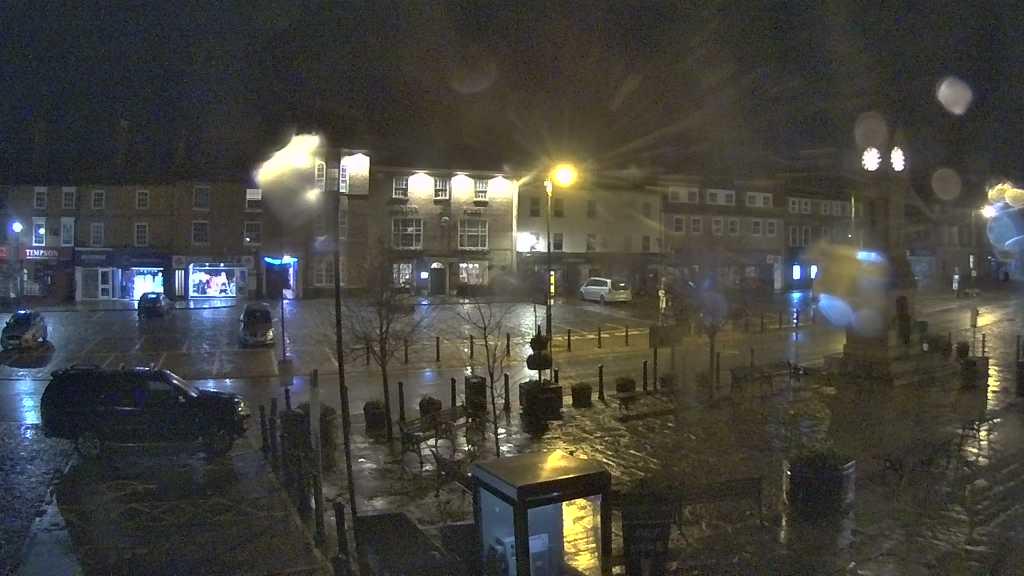 Thirsk webcam overlooking the Market Place