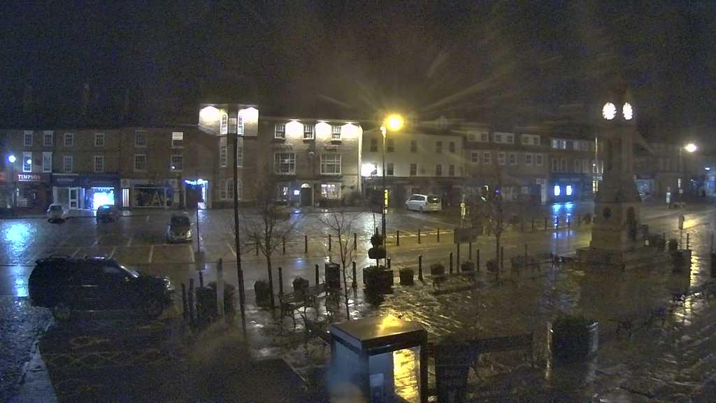 Thirsk webcam overlooking the Market Place