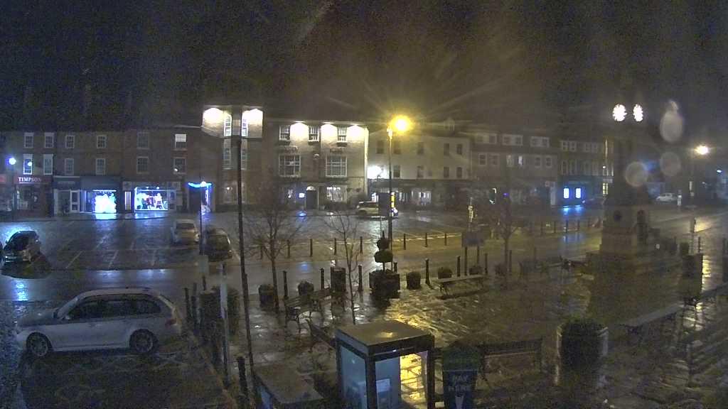 Thirsk webcam overlooking the Market Place
