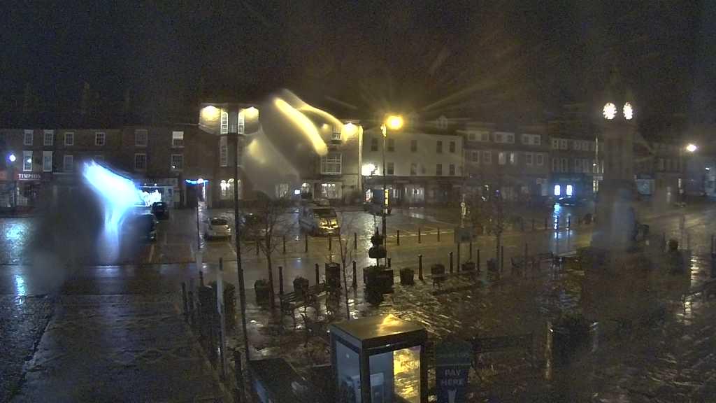 Thirsk webcam overlooking the Market Place