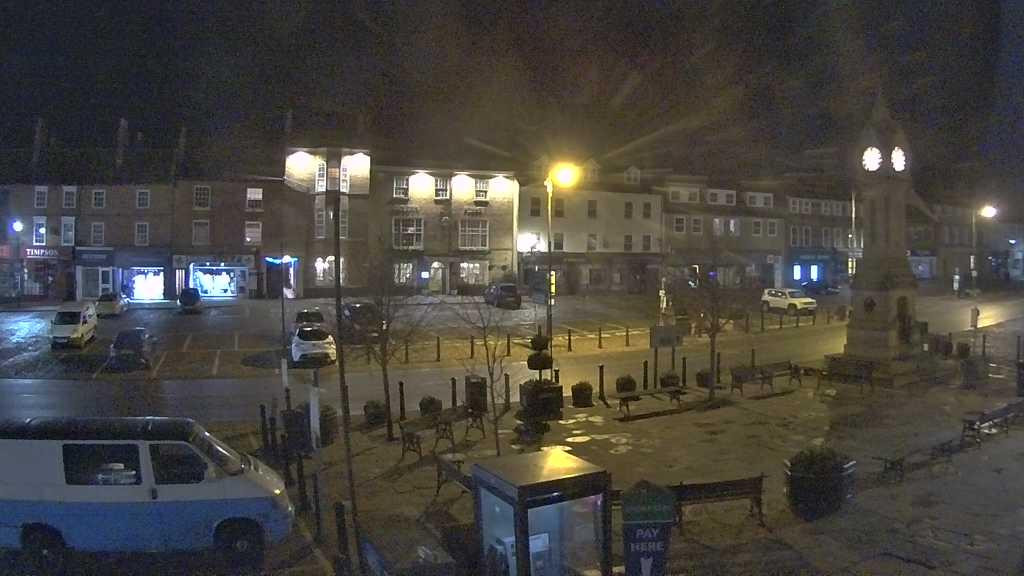 Thirsk webcam overlooking the Market Place