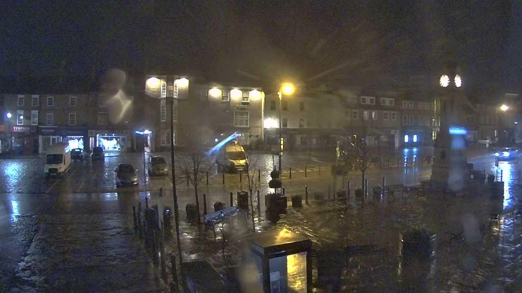 Thirsk webcam overlooking the Market Place