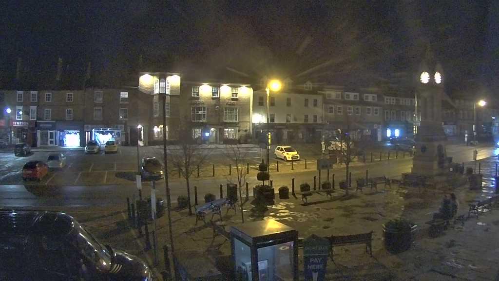 Thirsk webcam overlooking the Market Place