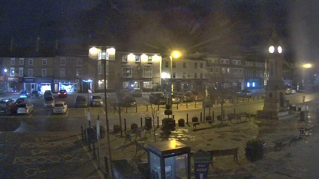 Thirsk webcam overlooking the Market Place