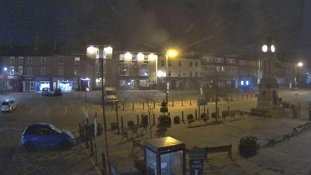 Thirsk webcam overlooking the Market Place