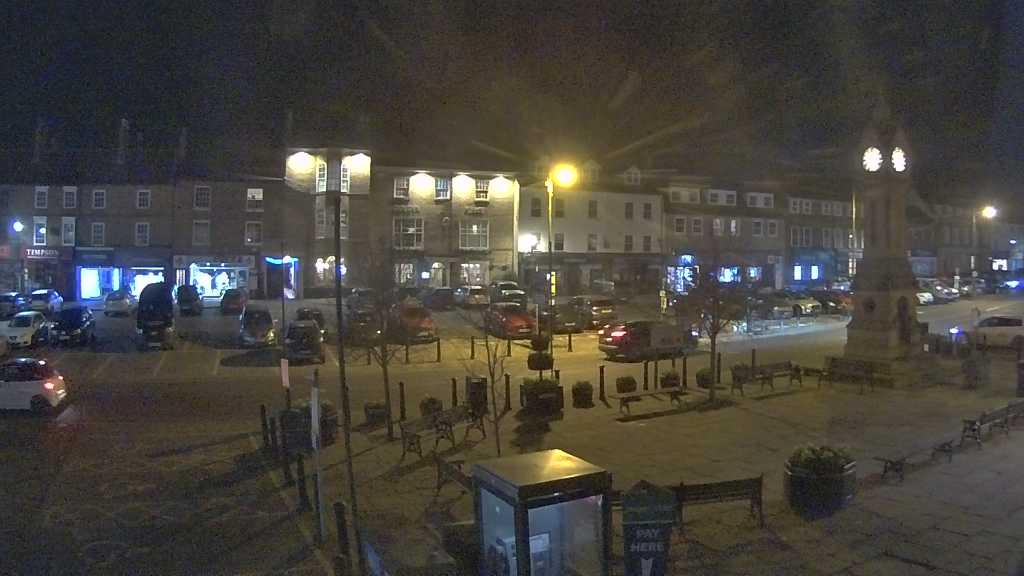 Thirsk webcam overlooking the Market Place