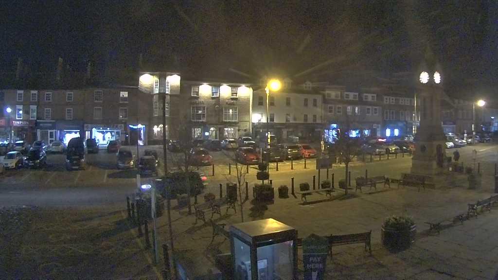 Thirsk webcam overlooking the Market Place