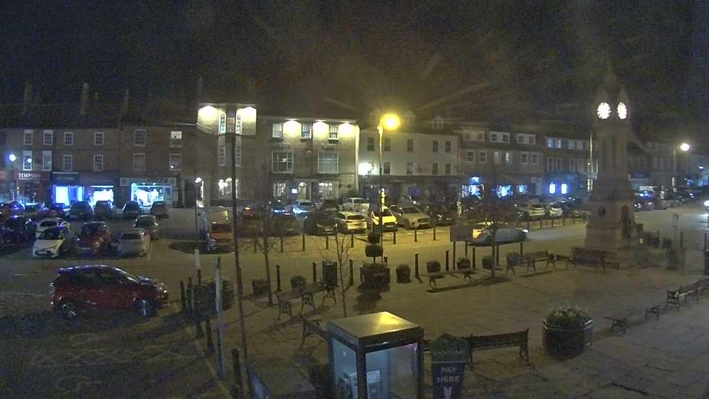Thirsk webcam overlooking the Market Place