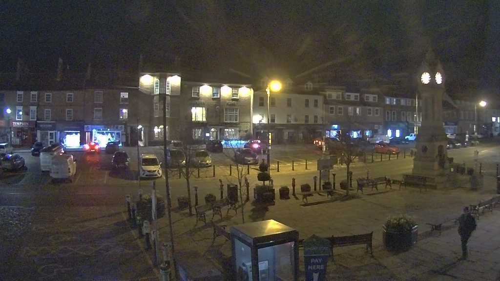 Thirsk webcam overlooking the Market Place