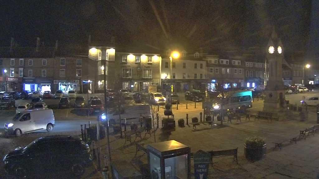 Thirsk webcam overlooking the Market Place