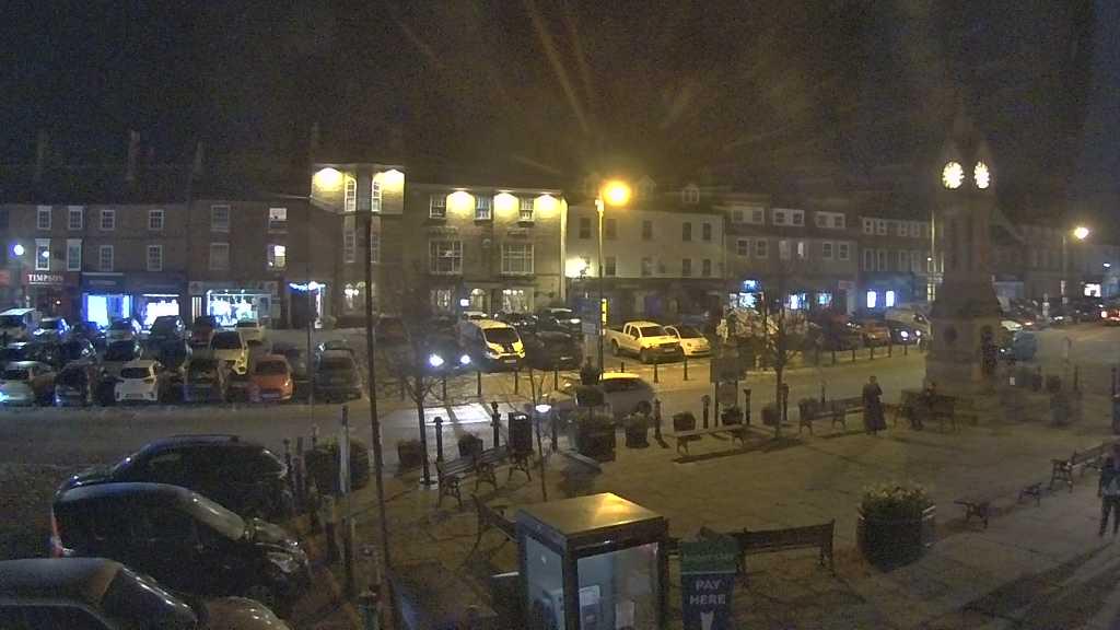 Thirsk webcam overlooking the Market Place