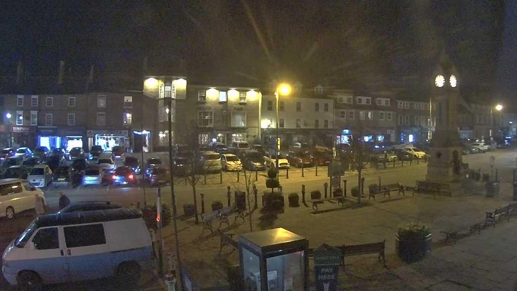 Thirsk webcam overlooking the Market Place