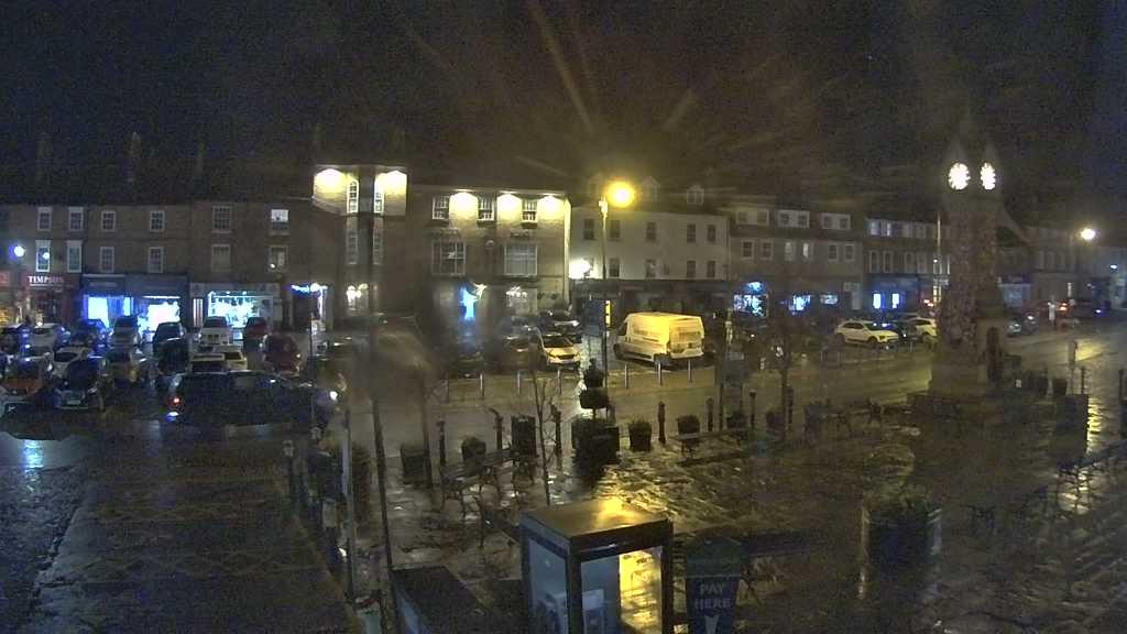 Thirsk webcam overlooking the Market Place