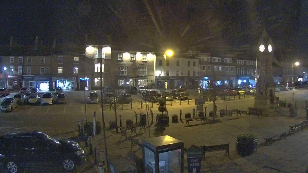 Thirsk webcam overlooking the Market Place