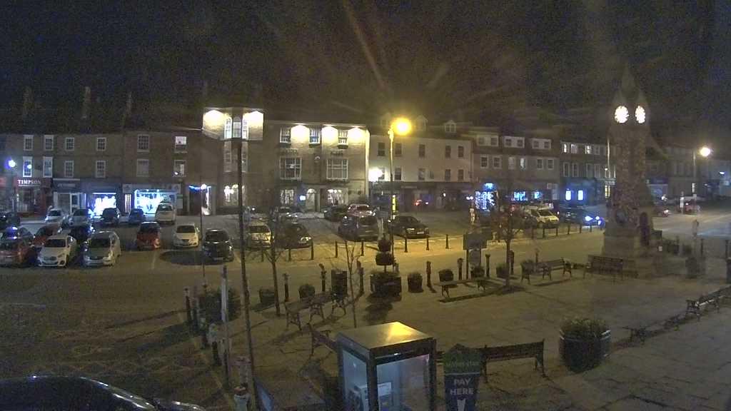 Thirsk webcam overlooking the Market Place