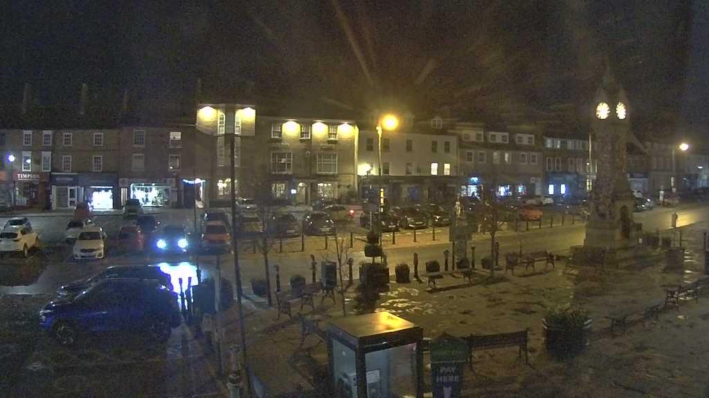 Thirsk webcam overlooking the Market Place
