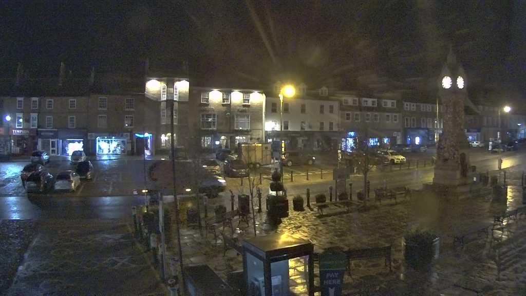Thirsk webcam overlooking the Market Place