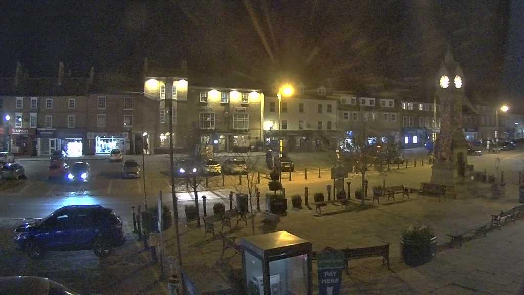 Thirsk webcam overlooking the Market Place