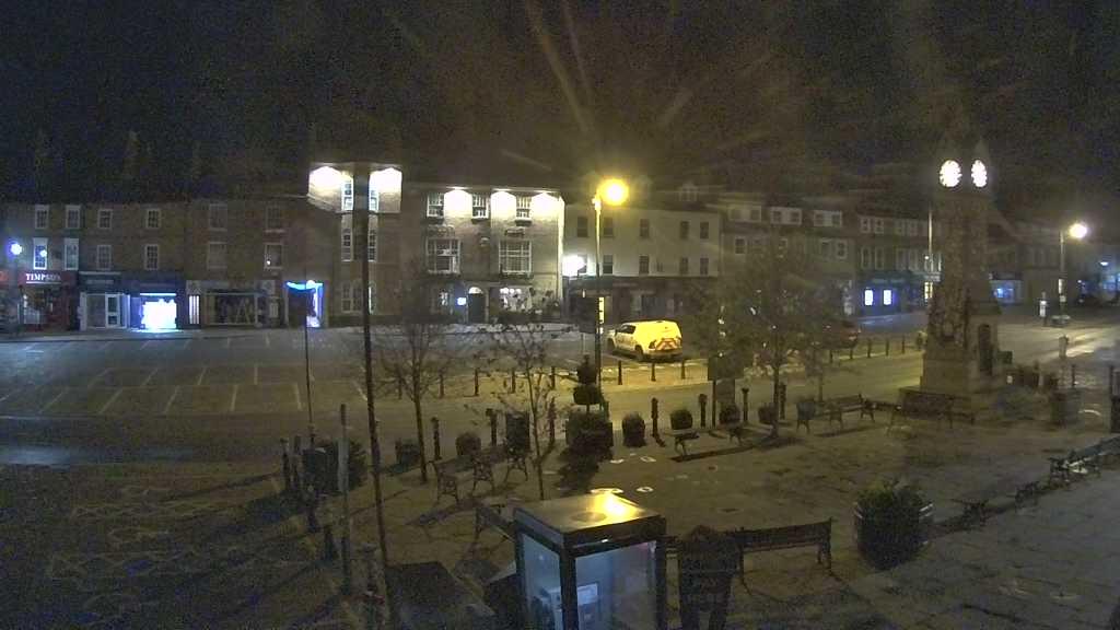 Thirsk webcam overlooking the Market Place