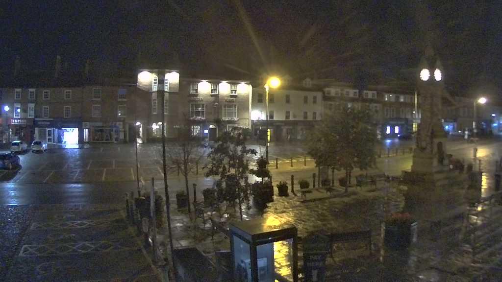 Thirsk webcam overlooking the Market Place